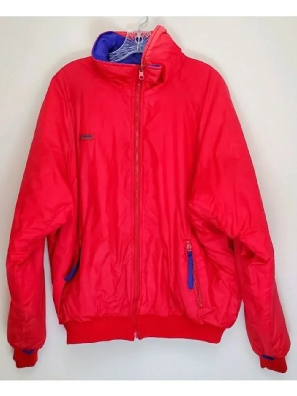 Vintage Columbia reversible coat radial sleeves